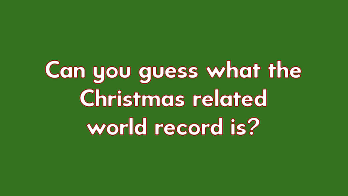 What's the Record Christmas image number null